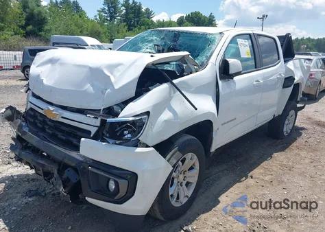2022 Chevrolet Colorado 4Wd Short Box Lt из США, поврежденный, VIN 1GCGTCEN8N1306571